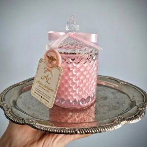 Royal Elysian Bloom - Scented Glass Jar Candle