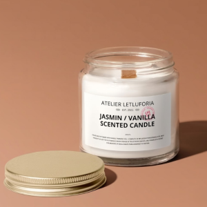 Golden Essence Scented - Glass Jar Candle